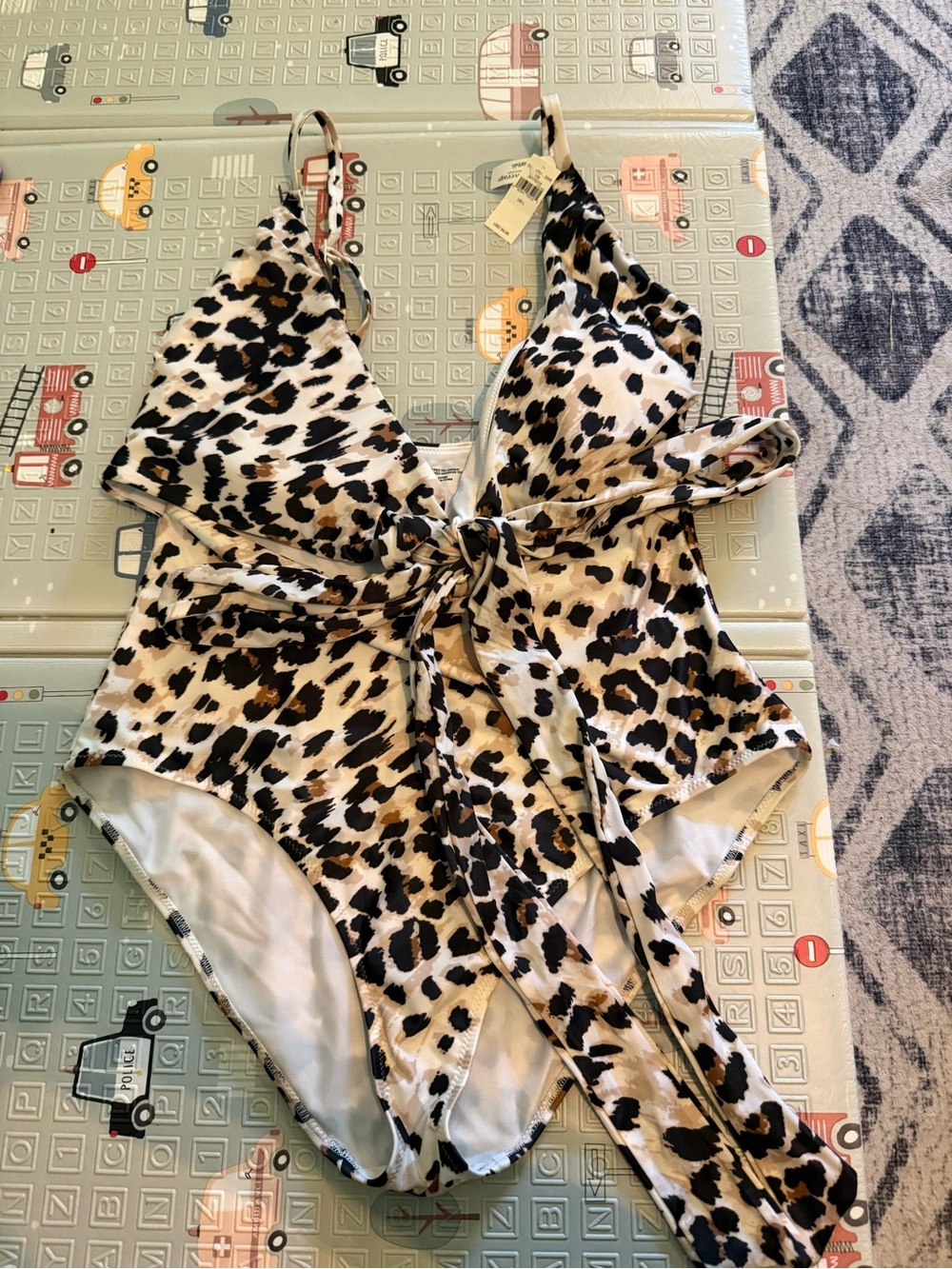 Aerie Leopard Print Swimsuit, NWT